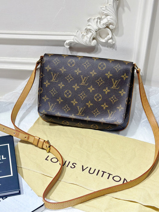 LV王菲包 LOUIS VUITTON Monogram Musette Tango