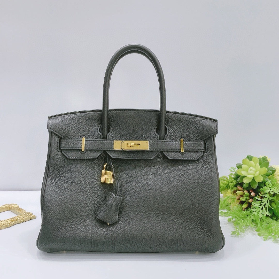 愛馬仕 Birkin 30 黑 GHW