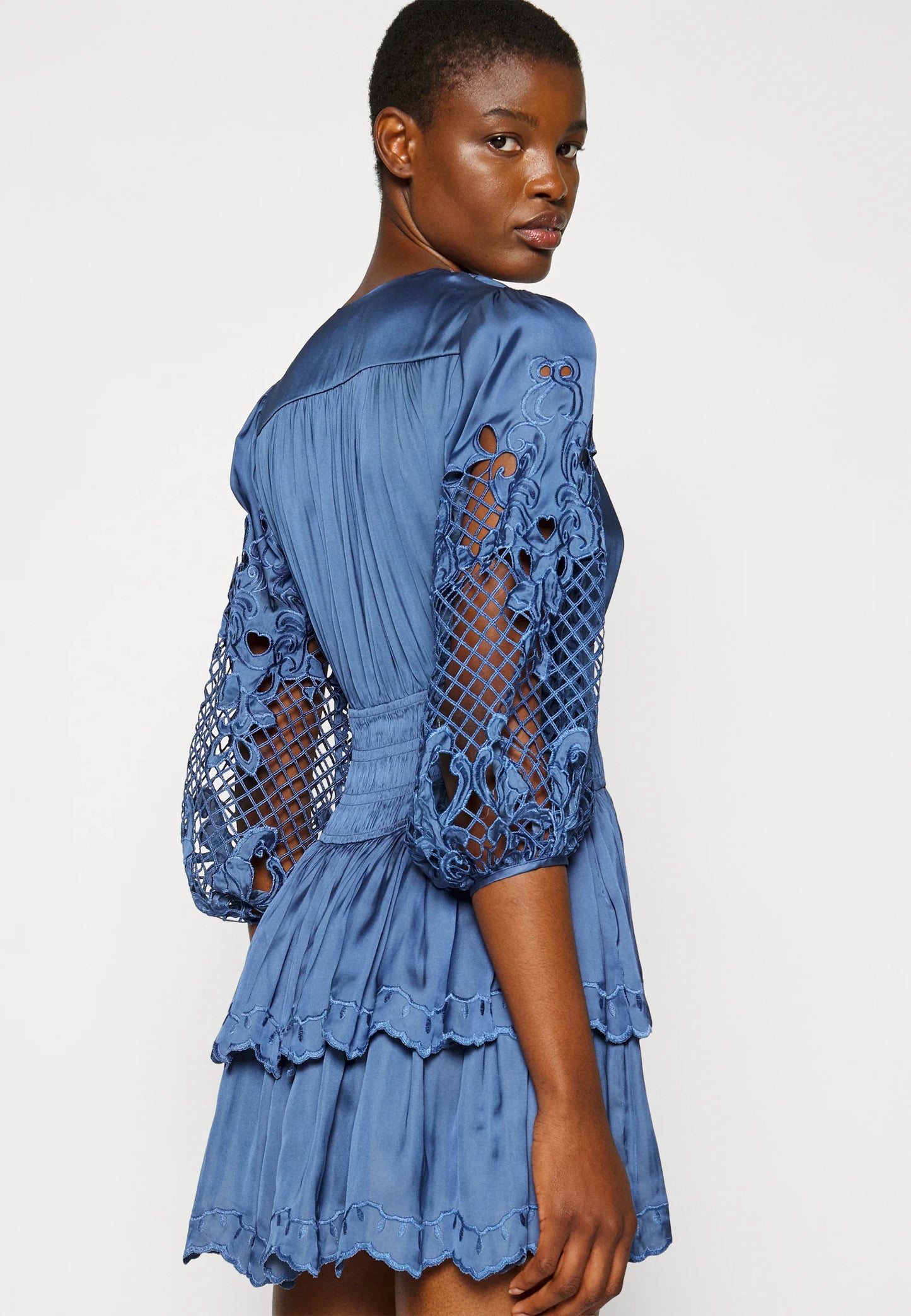 MAJE RUDMI - COCKTAIL DRESS / PARTY DRESS - BLUE