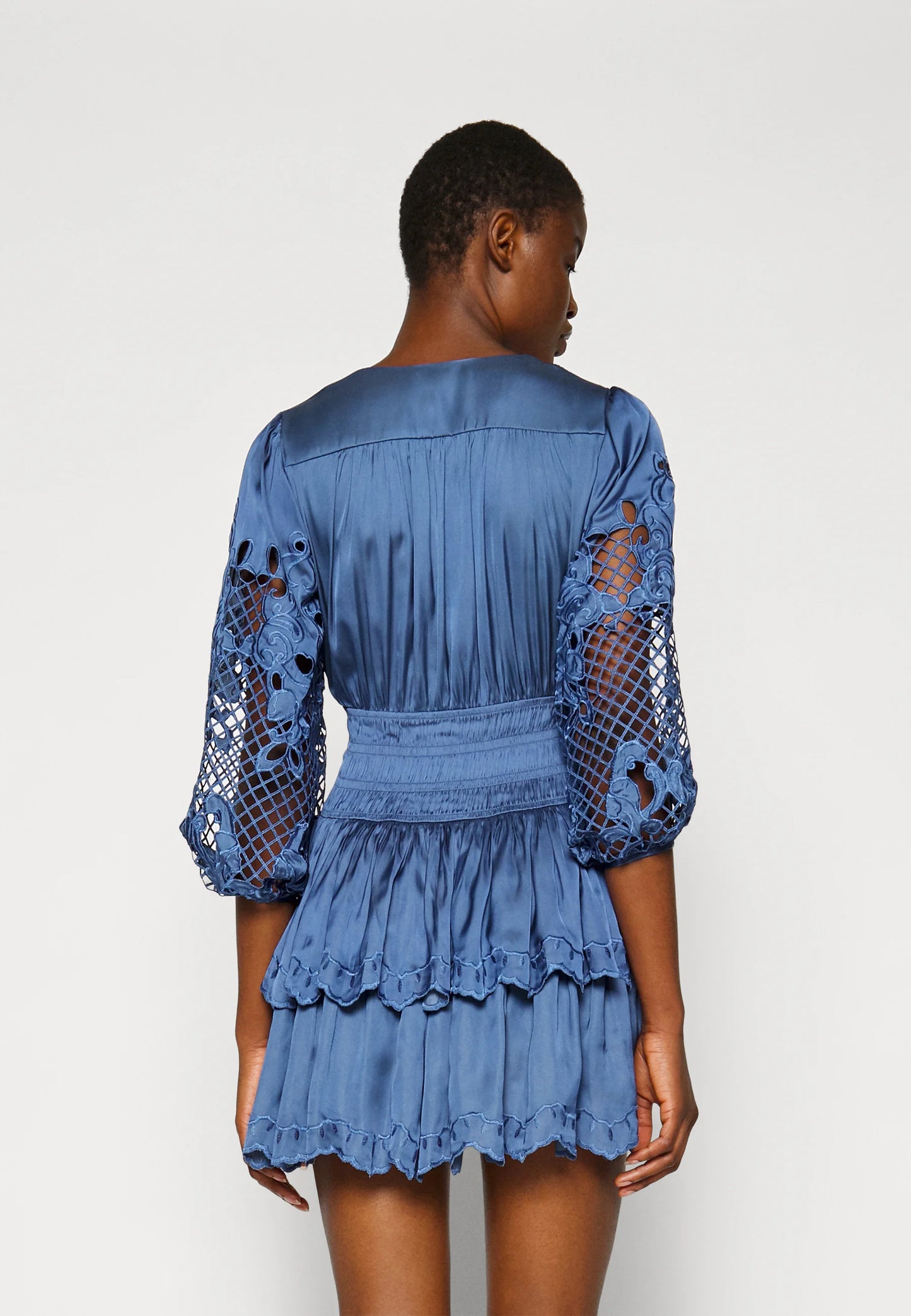 MAJE RUDMI - COCKTAIL DRESS / PARTY DRESS - BLUE