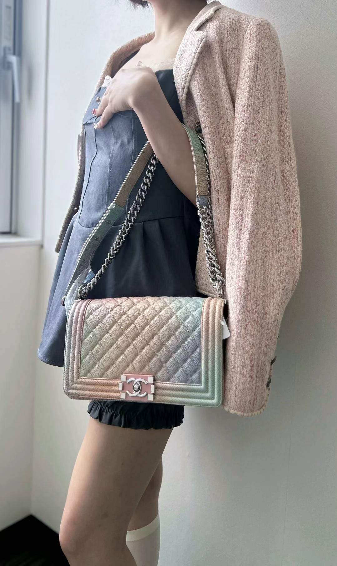 Chanel Rainbow Boy Bag