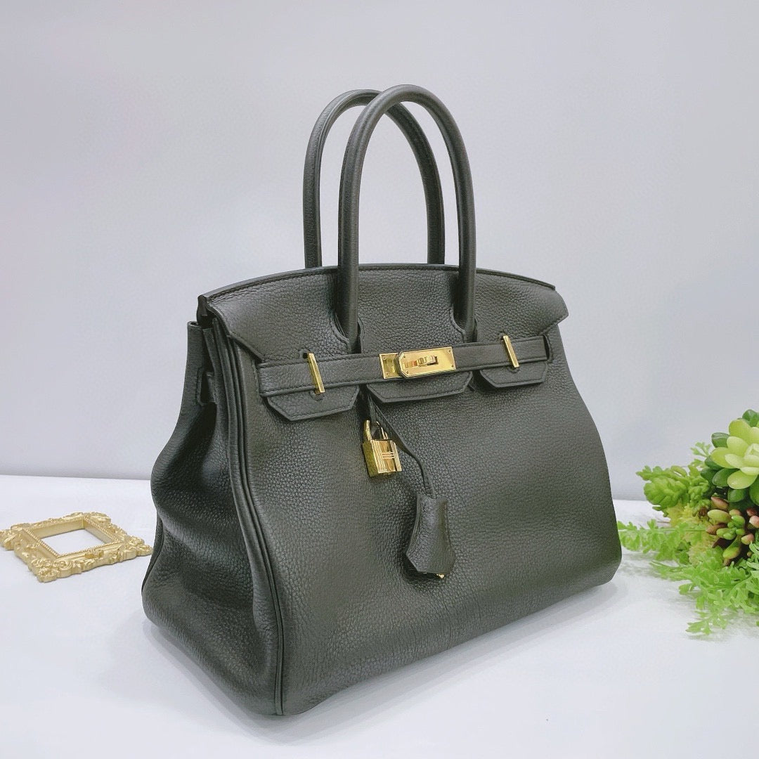 愛馬仕 Birkin 30 黑 GHW