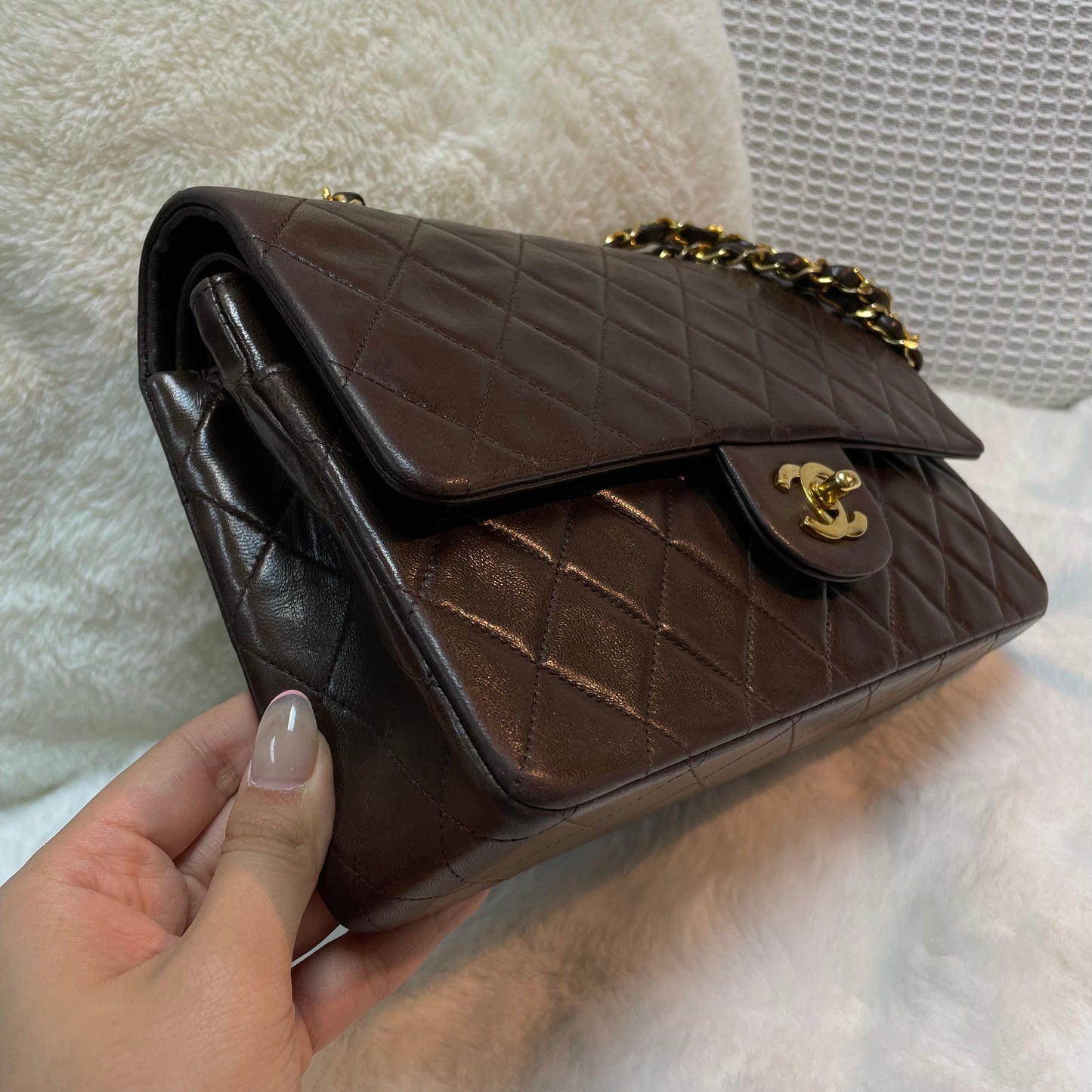 Chanel Classic Flap 25cm 24k Gold