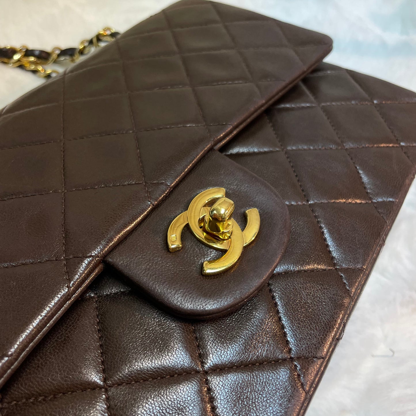 Chanel Classic Flap 25cm 24k Gold